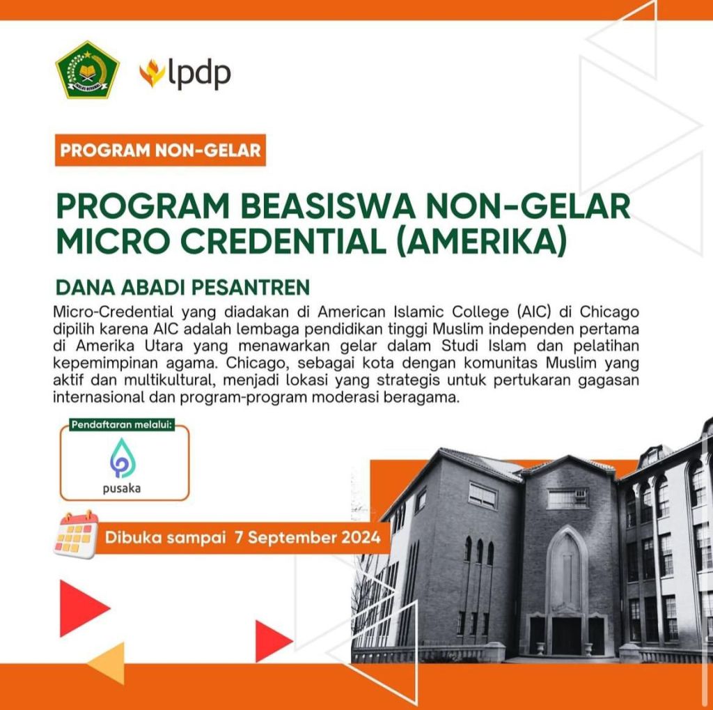 Wow! Beasiswa Santri ke Empat Benua, Jangan Terlambat, Segera&nbsp;Daftar