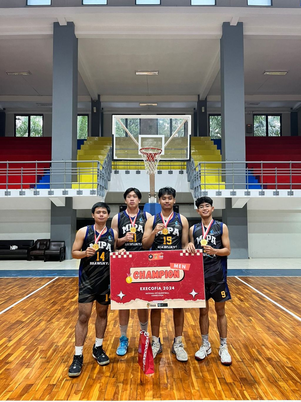 Tim Basket FMIPA UB Juara EXECOFIA&nbsp;2024