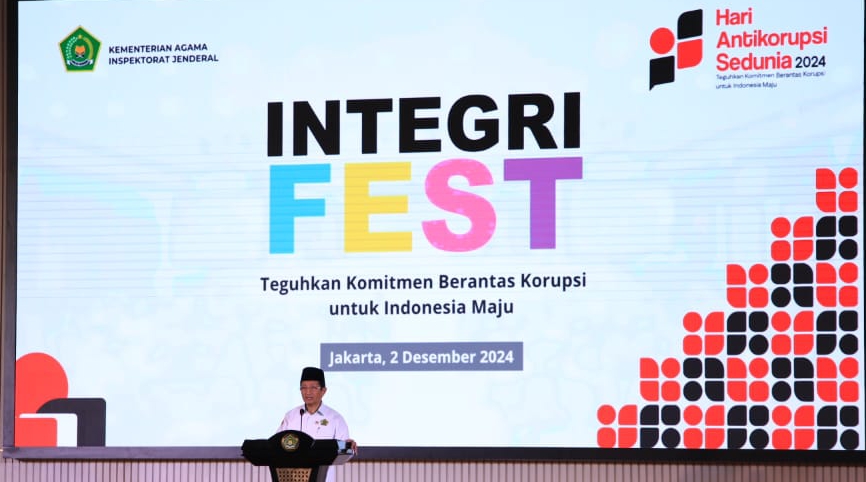 Menag Nasaruddin Tegas Antikorupsi, Seluruh Pejabat Wajib Beri&nbsp;Teladan