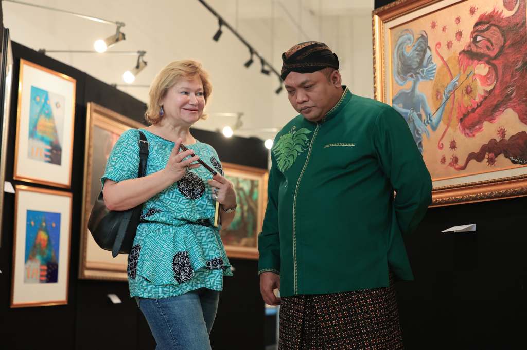 Seni Persahabatan, Veronika Novoseltseva Hadiri IPE 2025 di Antara Heritage&nbsp;Center