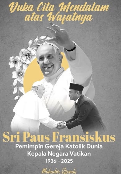 Kata Prof. Muhadjir Effendy atas Wafatnya Paus&nbsp;Fransiskus