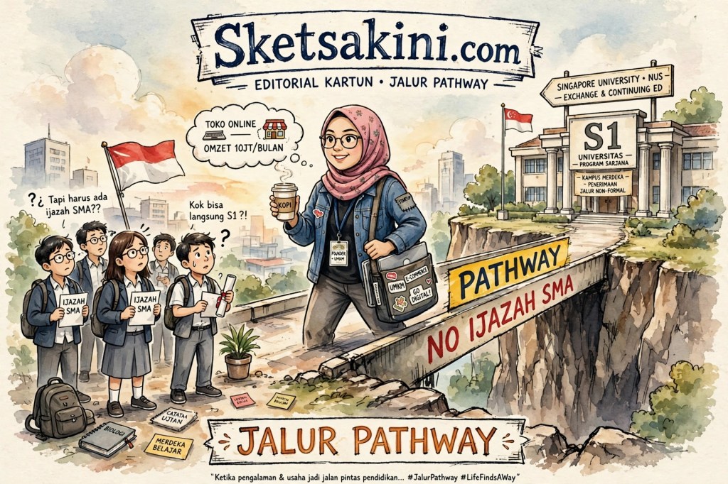 TIDAK PUNYA IJAZAH SMA, TAPI BISA LULUS S1? MONIC CHRISTIAN BONGKAR JALUR PATHWAY YANG JARANG&nbsp;DIKETAHUI