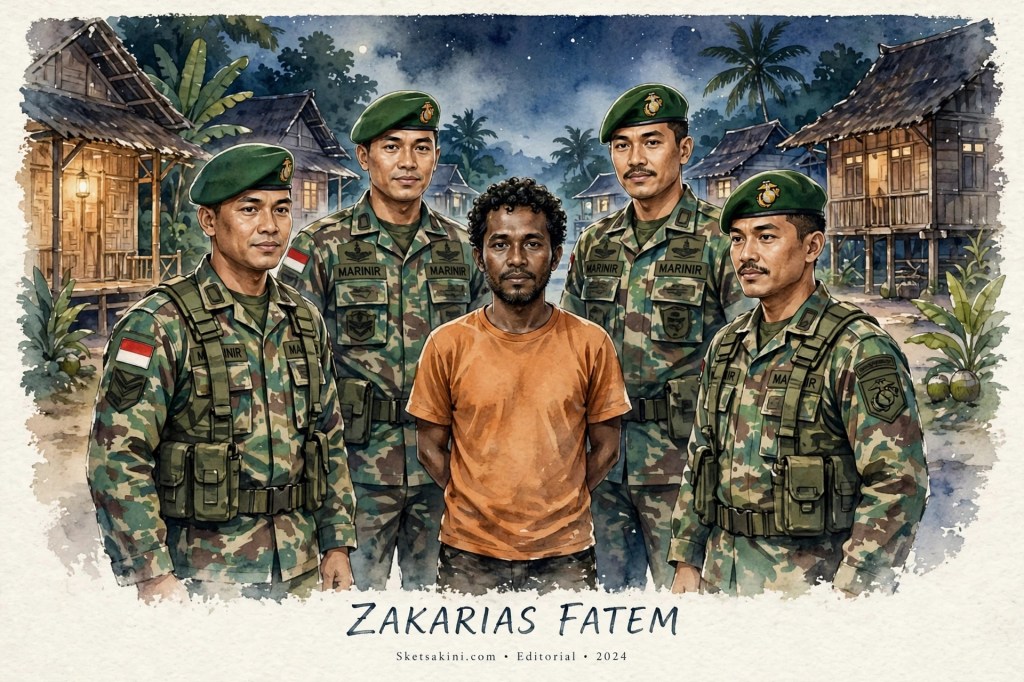Wakil Panglima OPM, Kolonel Zakarias Fatem&nbsp;Ditangkap!