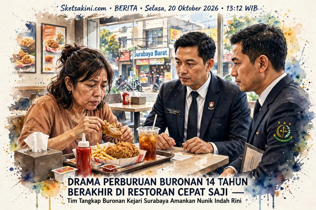 Makan Siang Terakhir Sang Buronan 14 Tahun, Hukum Gravitasi itu Berlaku